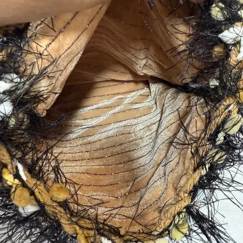 Funky Retro Knitted Multicolor Small Crossbody Bag Purse Y2K Fuzzy Cute Festival Brown