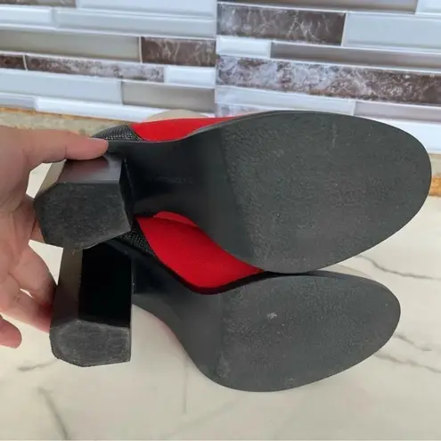 UNITED NUDE Tetra Mist/Hot Red/Black boots size 37/6.5 Red