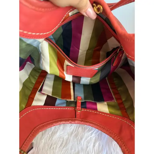 Coach y2k  Legacy 11615 Red Ergo 2007 Shoulder Bag - Image 9