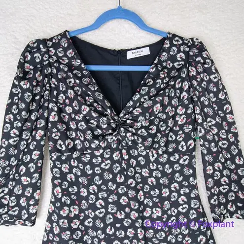 New! Bailey 44 Olivia Puff-Sleeve Leopard Print Dress, women size 0