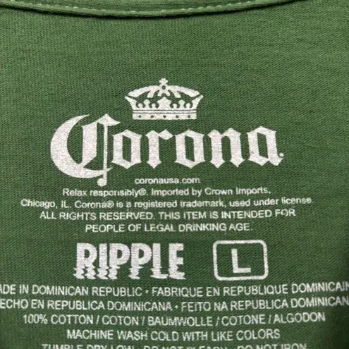 Corona Extra Made in Mexico La Vida Mas Fina T-Shirt Size Large