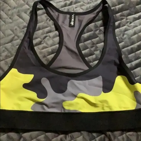 Ultracor NWT  sculpt elite terra camo sports bra sz 6