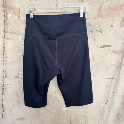 Girlfriend Collective High Waisted Bike Short, Midnight Blue