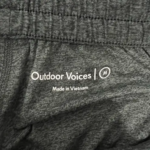 Outdoor Voices  Pants Heather Gray CloudKnit Sweatpants‎ Joggers Size Medium