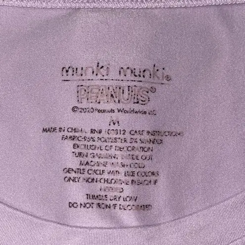 Munki Munki women’s medium peanuts pajama set