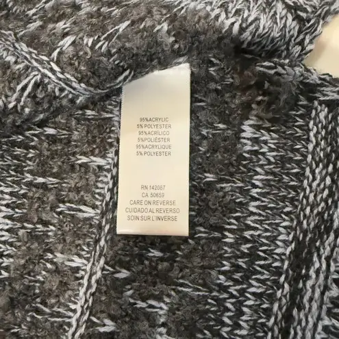 Simply Noelle NWT Long Knit Cardigan Sweater Button Closure Women's XS Gray/Blue