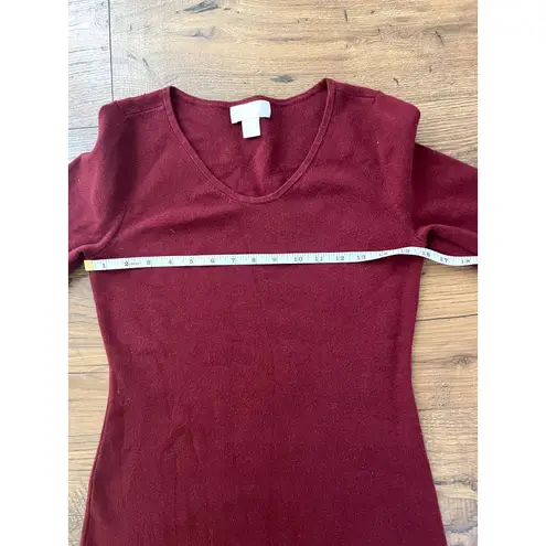 Rachel Parcell Women's Ruffle Trim Knit Sweater Dress Size Small