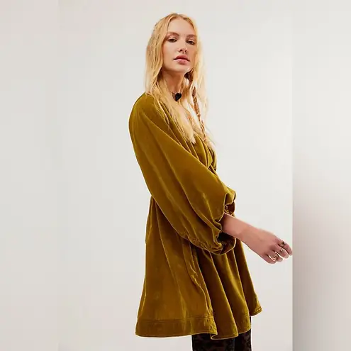 Free People  Portia Velvet Mini dress