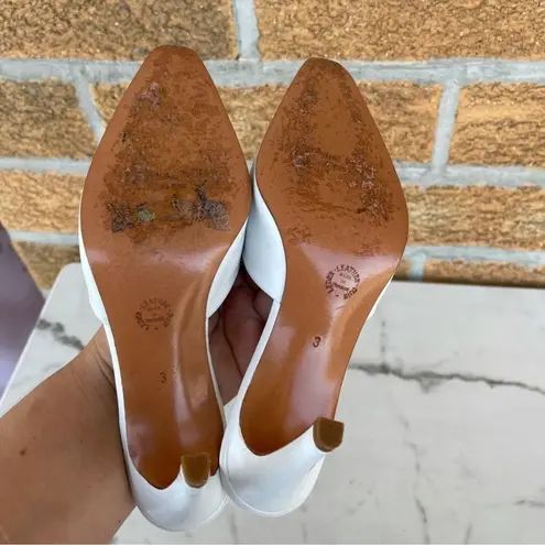 Stephane Kelian High Heel Mules Size 5.5 White