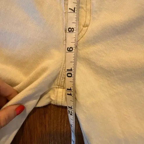 AMO painterly pant natural cotton high rise jeans size 26