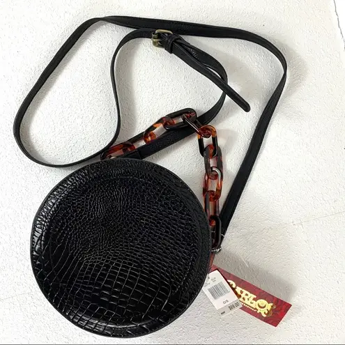 Carlos Santana Crossbody Black Handbag