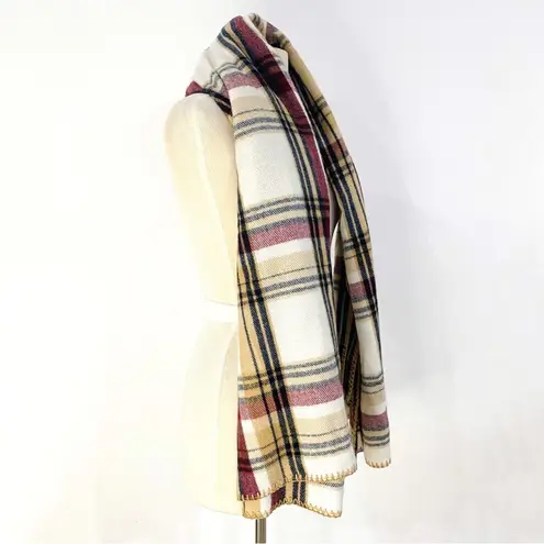 Woolrich plaid poncho