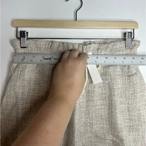 Olivaceous  Lagenlook 100% Cotton Rolled Cuff Sleeve Cropped Top & Shorts Set M