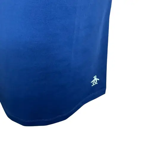 Original Penguin Penguin Women's Color Block Halter Tennis Top - Astra Night Size:M NEW