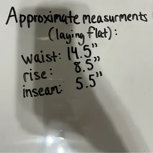 Anthropologie PILCRO by  Stet shorts in dark wash