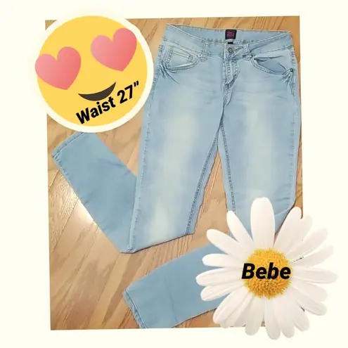 Bebe  Jeans 2B size 27” waist