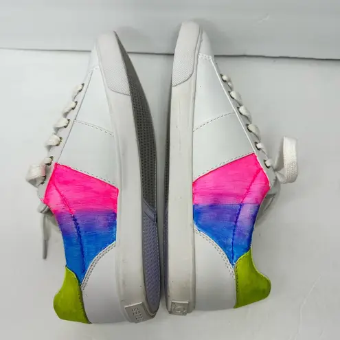 G by Guess Guess Los Angeles GBG Womens size 9.5 Custom Maura Sneakers Hand Painted