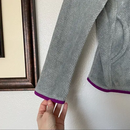 Patagonia  Re-Tool Snap-T Pullover Polartec Thermal Pro Gray/Pink Size Small