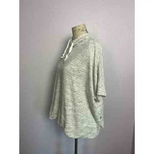 Tahari Oversized Hoodie Short Sleeved Womens