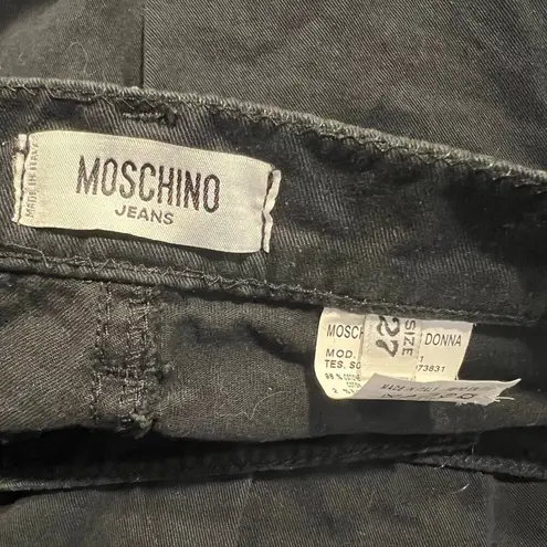 Moschino Women’s Donna Rhinestone Flare Pants Size 27