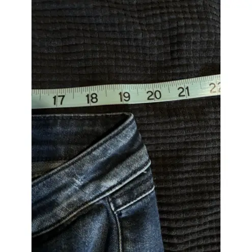 Envision Studio Denim Jeans Skinny Fit Distressed Size 22W High Rise Pearls Blue Size undefined