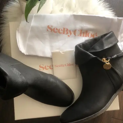 See By Chloe NEW Masha bootie black