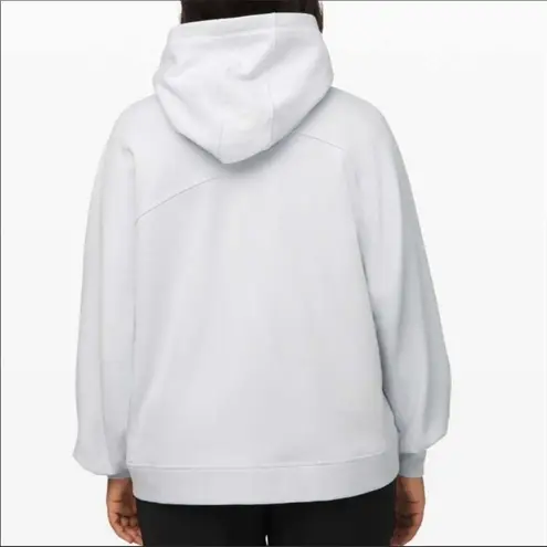 Lululemon  broken beats oversized hoodie alpine white