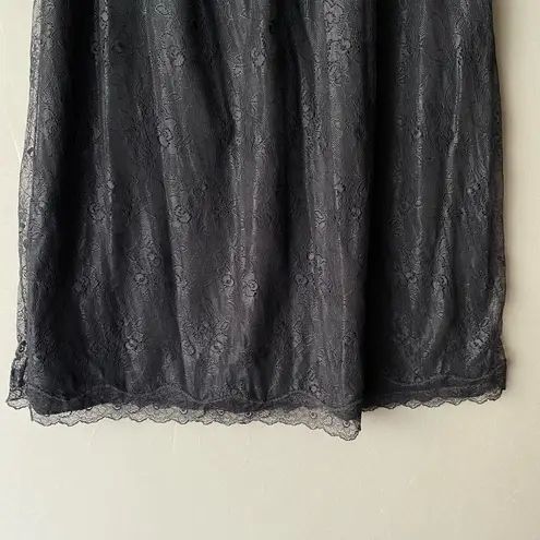 Club Monaco sz 2 lace Y2k goth fairycore slip dress