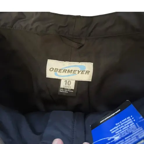 Obermeyer  Telluride Women’s Snowpants Ski Pants Size 10 Black Waterproof NWT