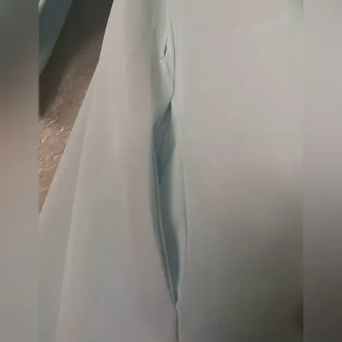 Vintage Gossard Artemis Nightgown Womens Medium Ice Blue Nylon Robe Button Up