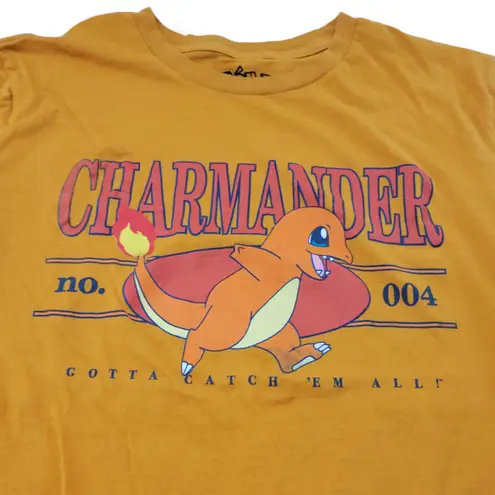 Pokémon Shirt Size Large Pokemon Charmander Gotta Catch 'Em Them All Graphic Tee Unisex T-shirt