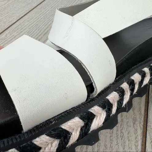 Sorel  Roaming Crisscross Espadrille Chevron Pattern Sandals US8.5 Chalk $110 - Image 7