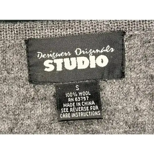 Designers original Studio Gray Wool Vest