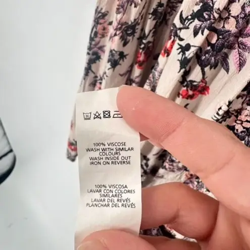 Atmosphere Mini Baby Doll Floral Blouse US Size 12 A Line Pleated Large