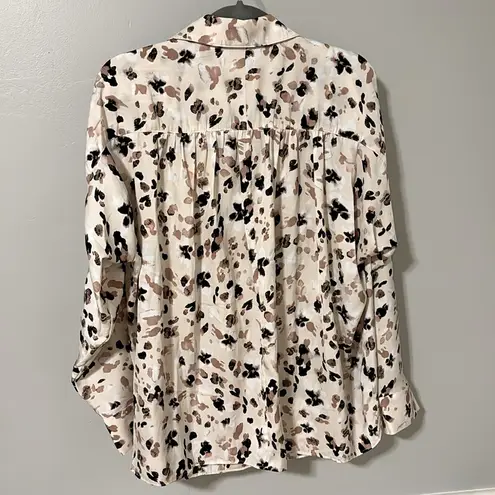 T Tahari NWT  Poet Long Sleeve Top size 1X