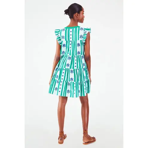 Roller Rabbit Rosebud Stripe Pippa Mini Dress - M EUC