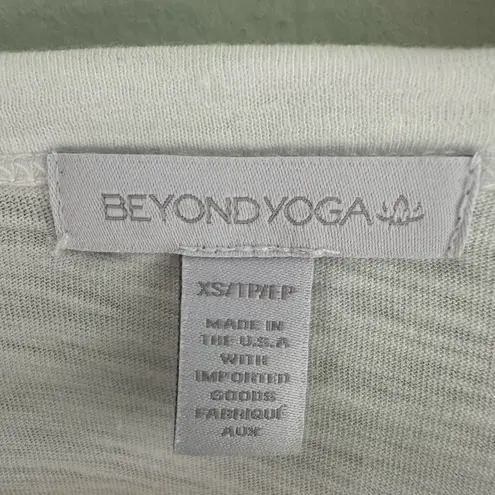 Beyond Yoga Signature High Low Cropped Tee