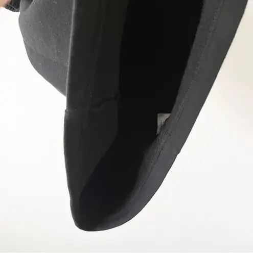 Etica Isabelle Puff Sleeve Mini Shirt Dress in Black