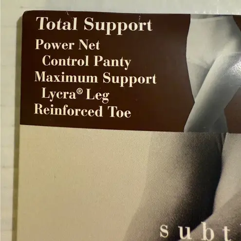 Subtle Shapers JCPenney Pantyhose Bone Queen Tall w Lycra