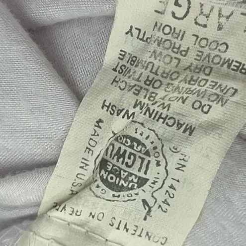 Vintage 70’s Peach Nylon & Lace Maxi NightGown Plunging Neckline L Pink Size L