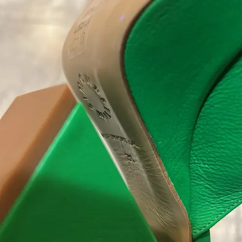 Simon Miller F229 Slice High Heel Sandals in Green, Size 36 NEW w/DustBag $575 Green