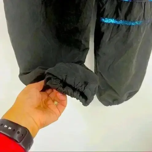 Revolution Women's Dancewear Black Peacock Pockets‎ Pants Size LC Size L