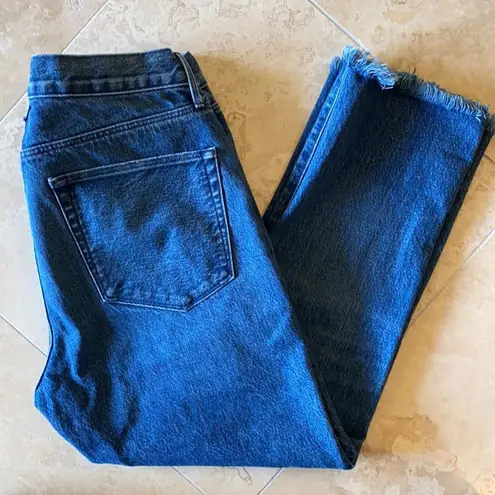 3x1  Fringe Straight Crop in Lima Blue Jean Size: 27