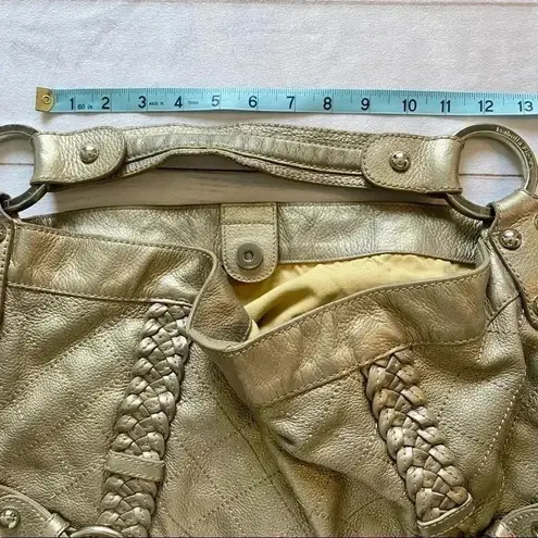 Isabella Fiore Carina Gold Hobo, Shoulder Bag, Stainless Hardware Handba… - Image 15