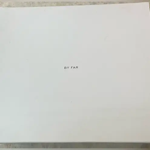 By Far Sofia Boots Off White Heeled Ankle Boot Leather Size 36 Women’s 5.5