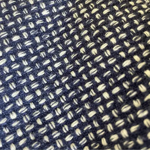 NWT Boden Navy White Tweed Pencil Skirt US 14R UK 18R Office Career Classic Black Size 14