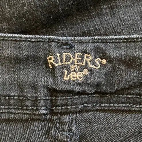 Riders By Lee  black bootcut high rise jeans in size 10M