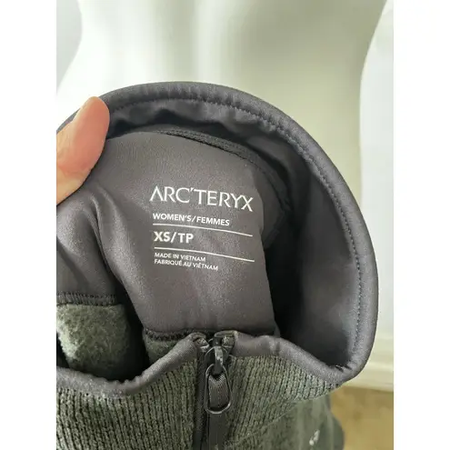 Nwt Arc'teryx Covert Cardigan MoonShadow Heather Zip Polartec Fleece Jacket XS Green