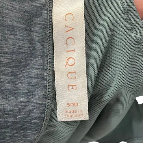 Cacique Lightly lined no wire sage green Wireless Bra
Size 50D