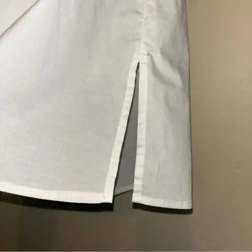 Melissa Paige Women’s White Smocked Top Off Shoulder Sz Small